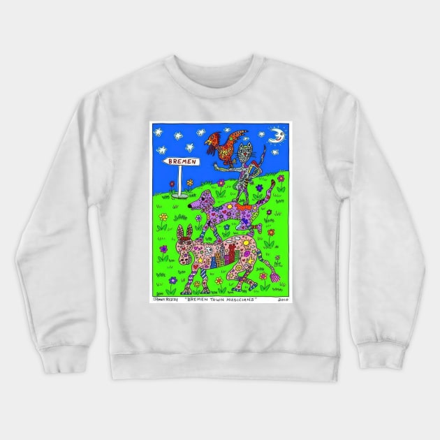 james rizzi Crewneck Sweatshirt by Kollagio